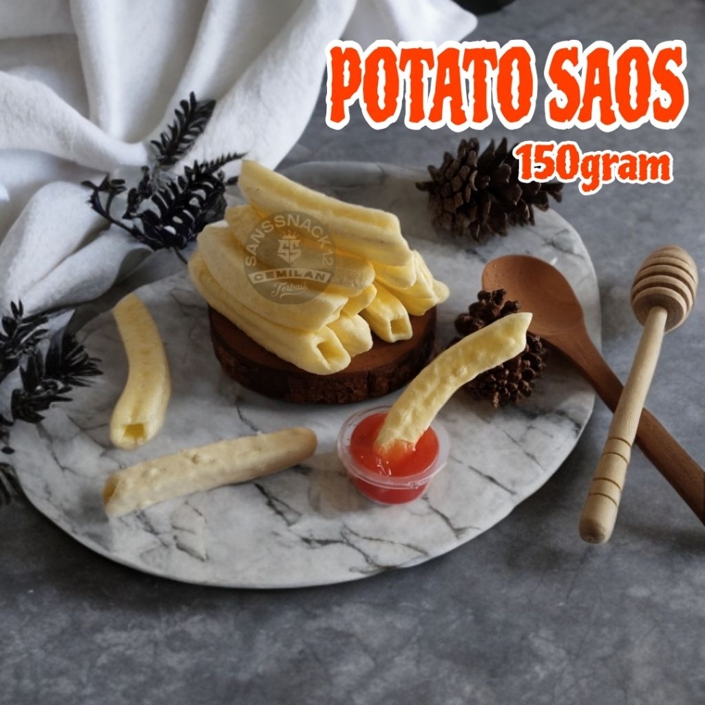 

Potato Saos / Snack Kentang / Kentang Saus