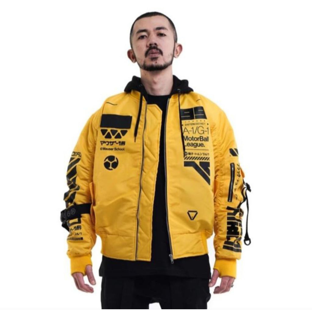 machine56 bomber jacket size L