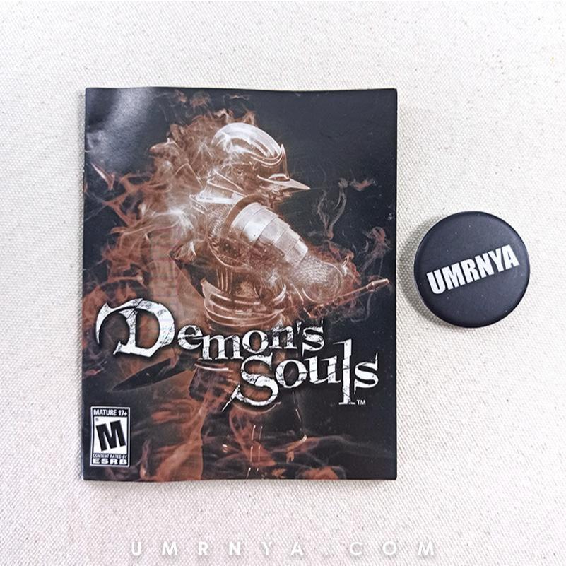 Manual Booklet Original Demon Souls Ps3 Demon's Game Ps 3 Book Brosur