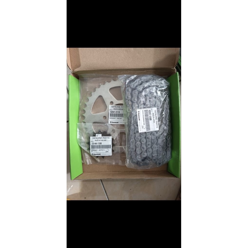 Gear set kawasaki ninja RR