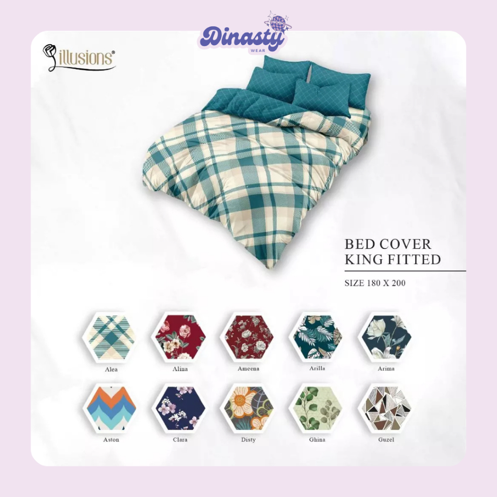 DNS Bedcover Illusions King 180x200