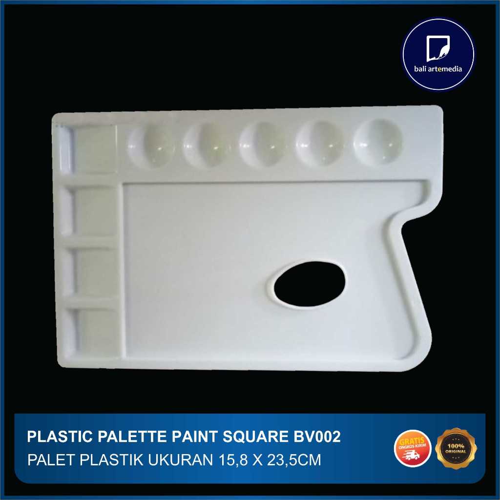 

Palette Paint Square BV002 - Palet Lukis - Bali Artemedia