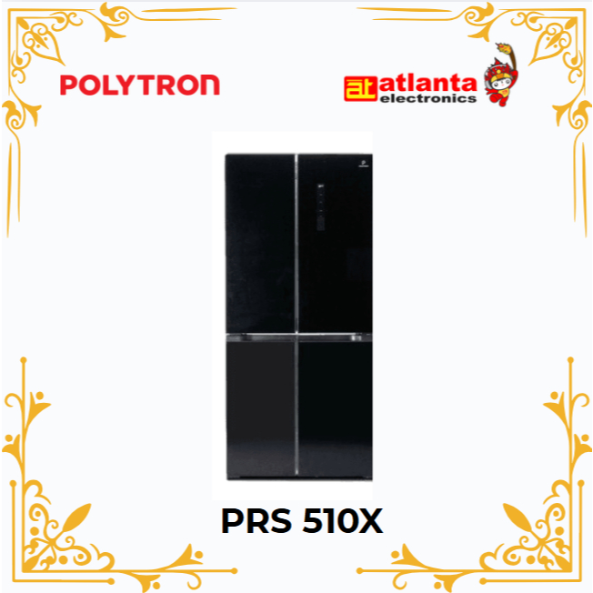 POLYTRON PRS-510X KULKAS INVERTER 4 PINTU