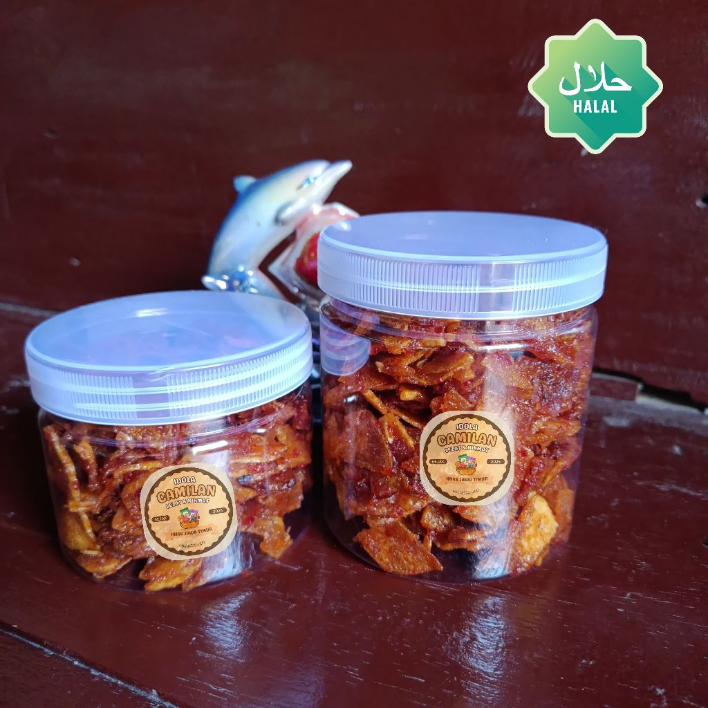 

Kering Kentang Pedas Manis 200gr/130gr