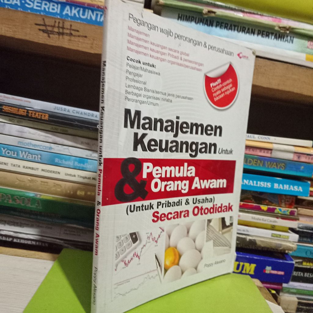 buku menejemen keuangan untuk pemula dan orang awam