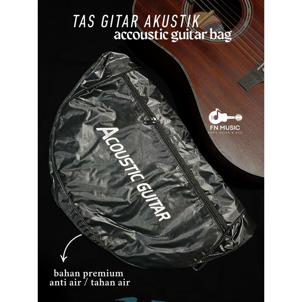 TAS GITAR / SOFTCASE / BAG GITAR / TAS GENDONG / TAS DUKUNG / BAHAN ANTI AIR DAN TAHAN AIR