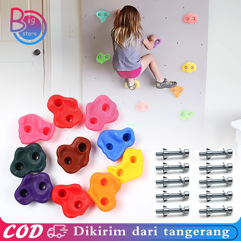 Point Panjat Tebing 10pcs Climbing Holds Panjat Tebing Batu Panjat Tebing Poin Panjat Tebing