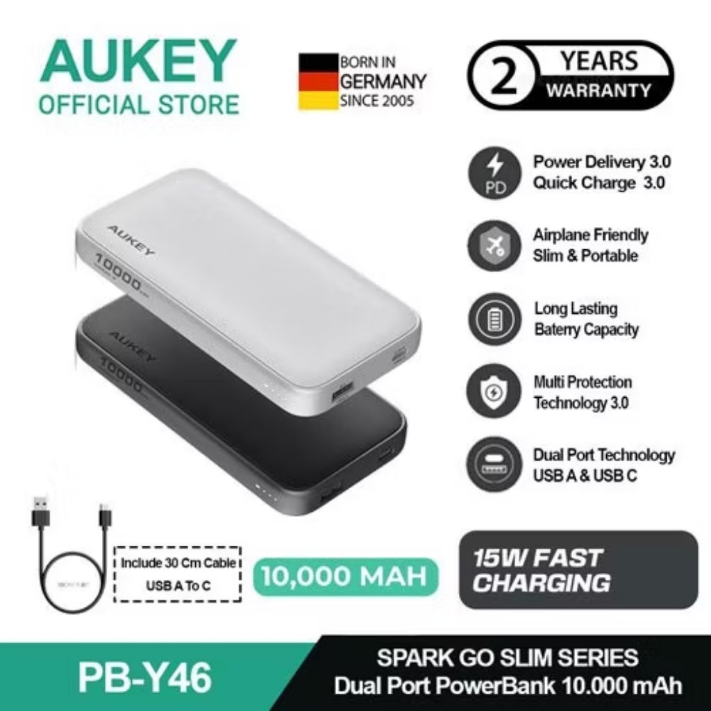 [READY] Aukey Powerbank 10000 mAh