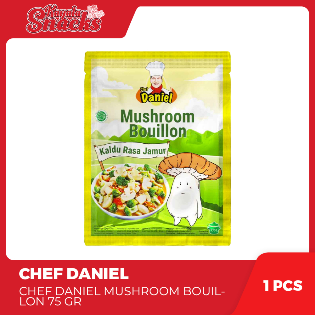 

CHEF DANIEL Mushroom Bouillon 75gr