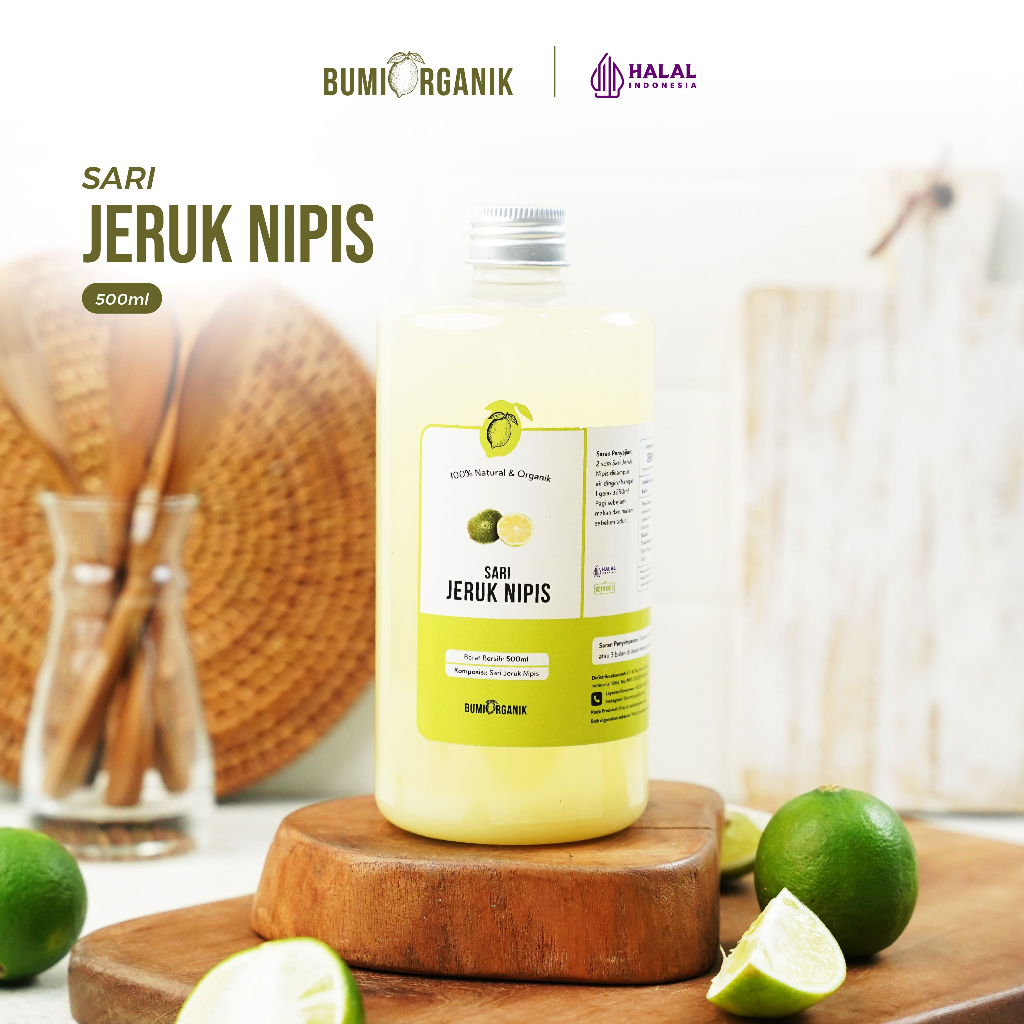 

SARI JERUK NIPIS MURNI ASLI 100% 500ML BUMI ORGANIK / JERUK PERAS / JERUK NIPIS PERAS MURNI / SARI LEMON MURNI 100% / NIPIS MADU / MINUMAN JERUK NIPIS / JENIPER JERUK NIPIS PERAS KUNINGAN / NUTRILOGY OFFICIAL BEORGANIK NUTRIFARM DARI BUMI