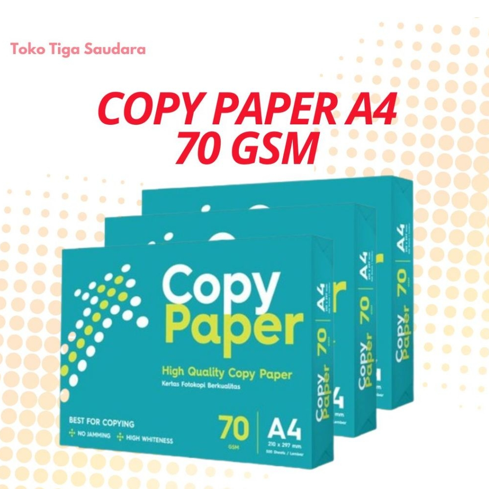 

Kertas HVS Copy Paper A4 70 GSM