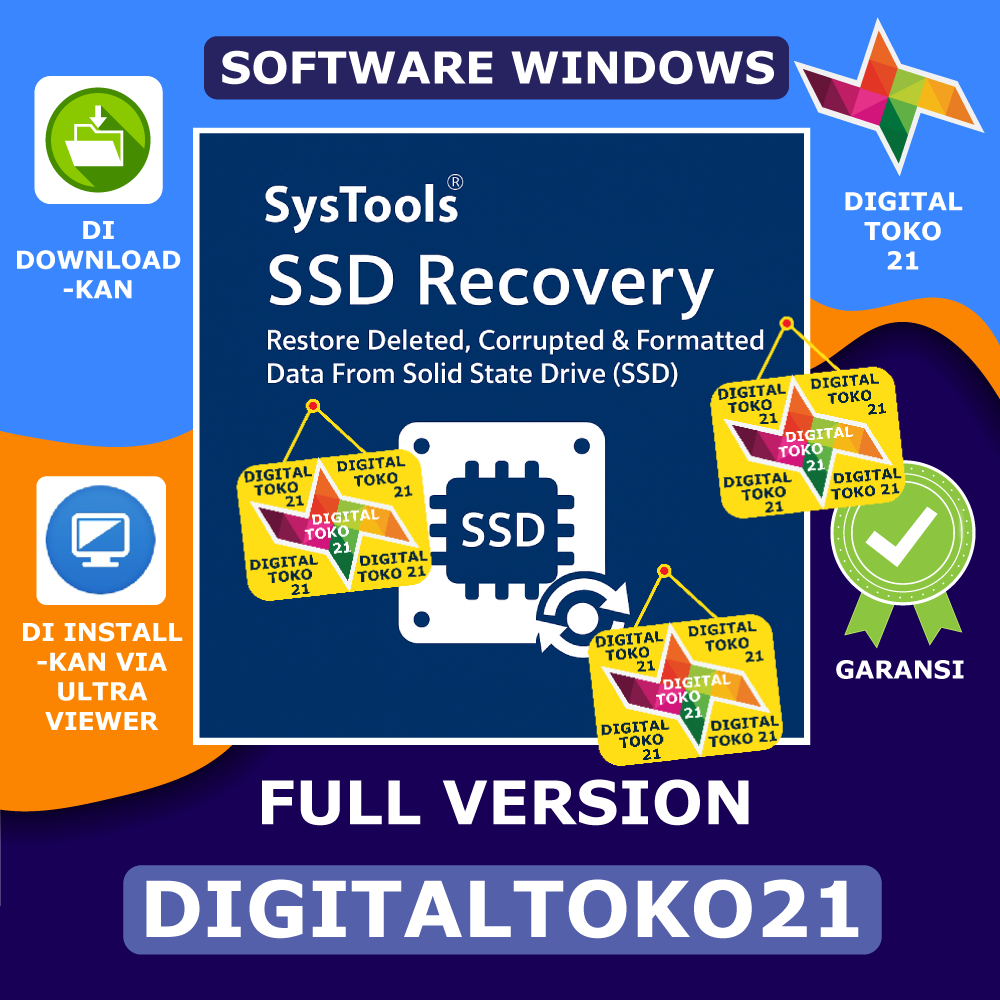 [Diinstallkan] SysTools SSD Data Recovery 12.2 Full Version Software PC Komputer Laptop Windows