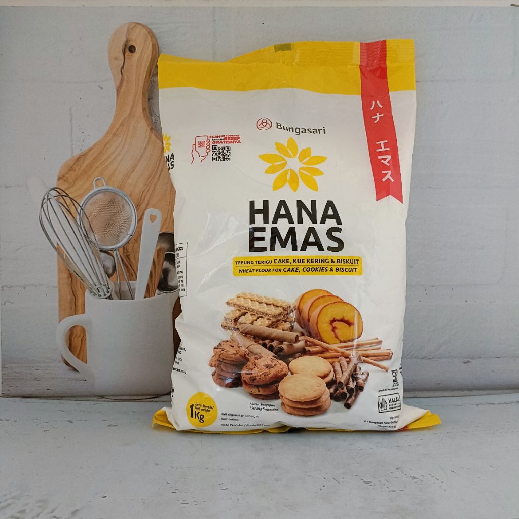 

Tepung Terigu Hana Emas ( 1kg )
