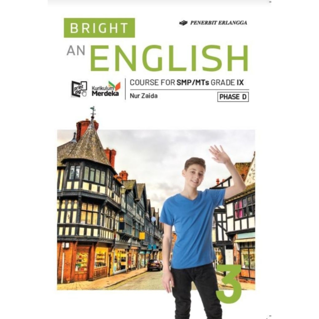 BRIGHT AN ENGLISH COURSE 3 FOR SMP MTS GRADE IX KURIKULUM MERDEKA