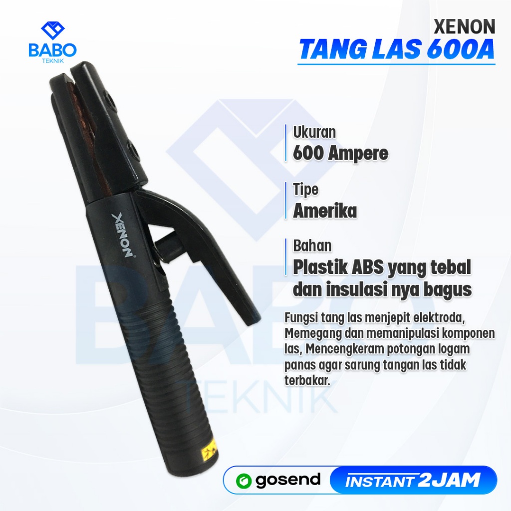 Xenon Tang Las Listrik 600 Ampere Stang Las Welding Holder