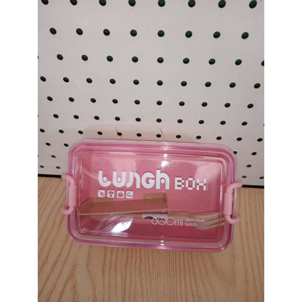 Lunch box sendok garpu delicious