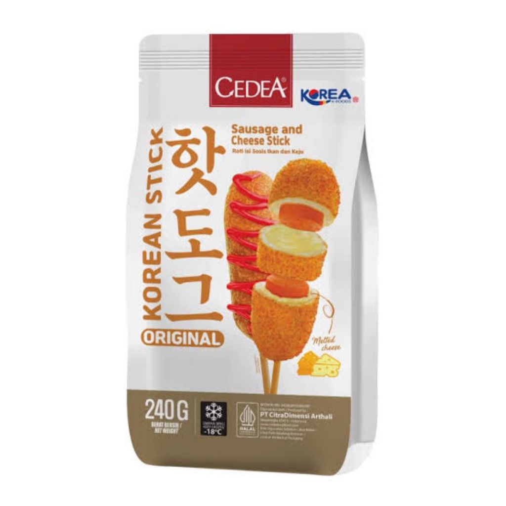 

Cedea Korean Stick 250gram isi 3pcs