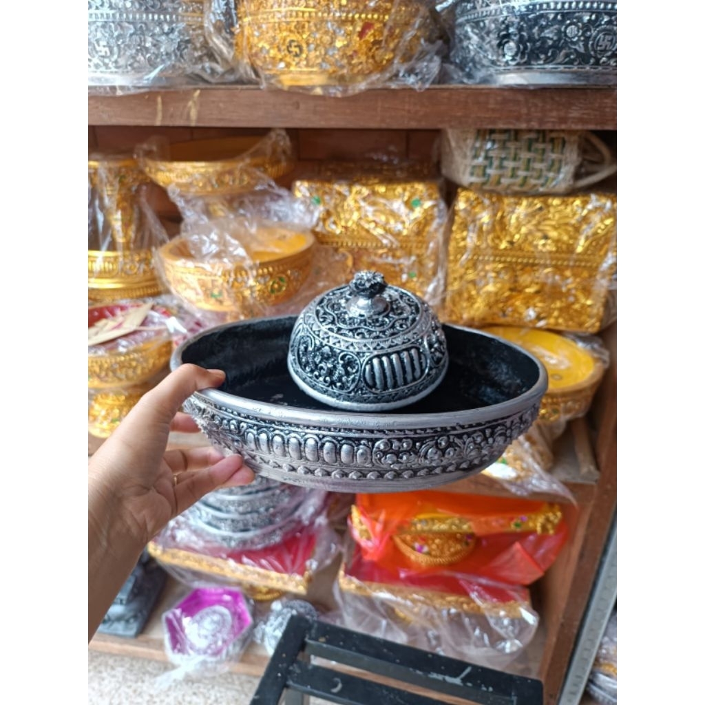 bokor slake fiber 30cm bokor kundangan Bokor kepura