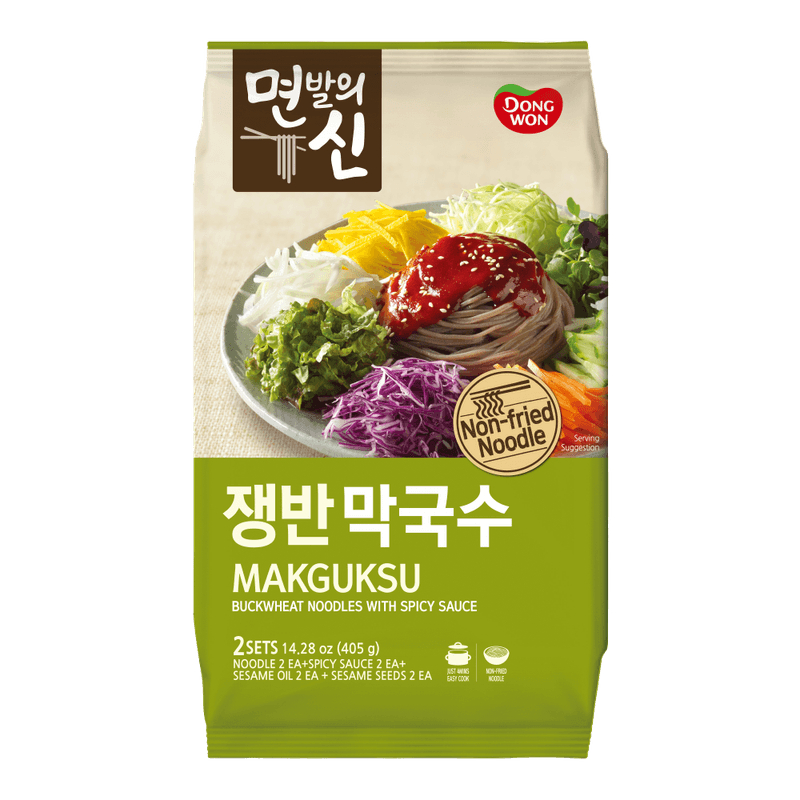

dongwon buckwheat noodles with spicy sauce 405 gram
