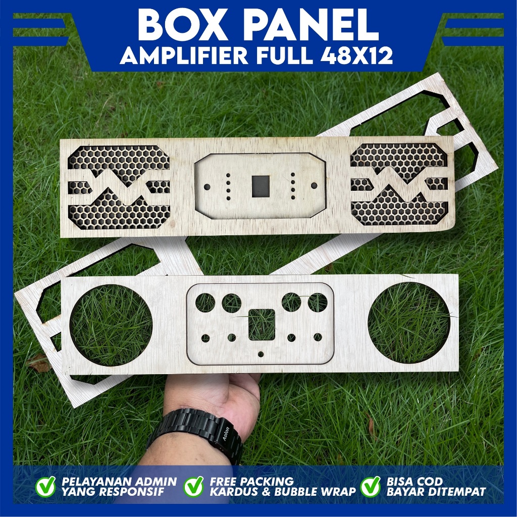 Box Panel Amplifier Full  48x12 Panel BoX Power 2 dan 4 Channel