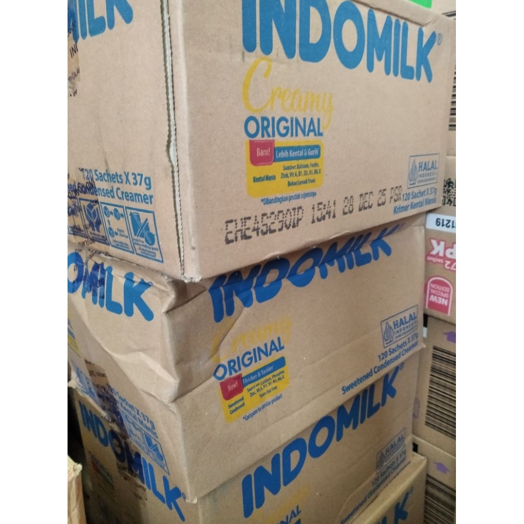 

Indomilk sachet putih 1dus