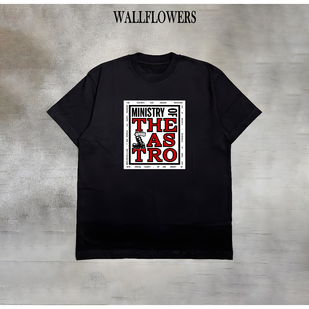 TSHIRT THE SASTRO DUA DEKADE SHOWCASE SPECIAL MERCH - KAOS BAND THE SASTRO X ZIP KAOS DISTRO PRIA WA