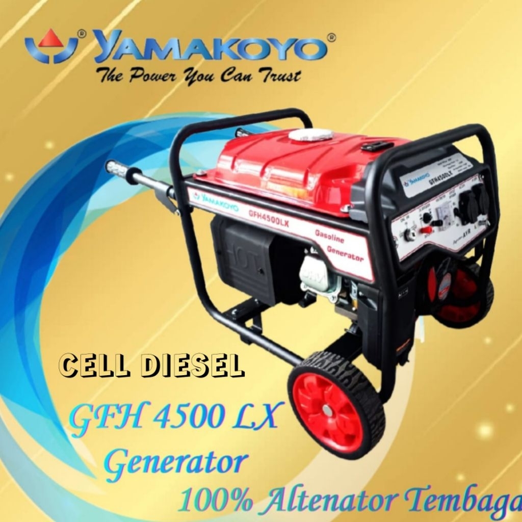 GENSET YAMAKOYO BENSIN GFH 4500 LX