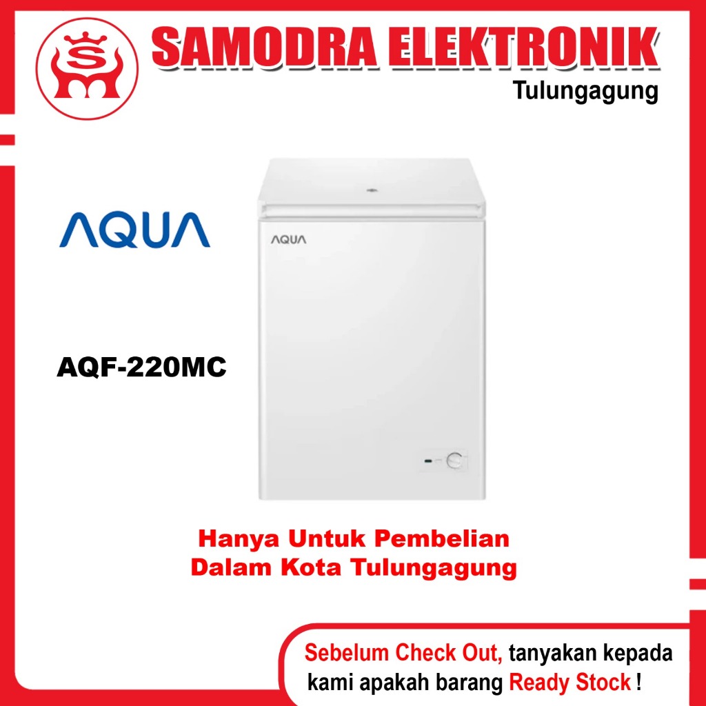 Chest Freezer AQUA AQF-220MC | Chest Freezer Cold Chain 200 Liter Aqua