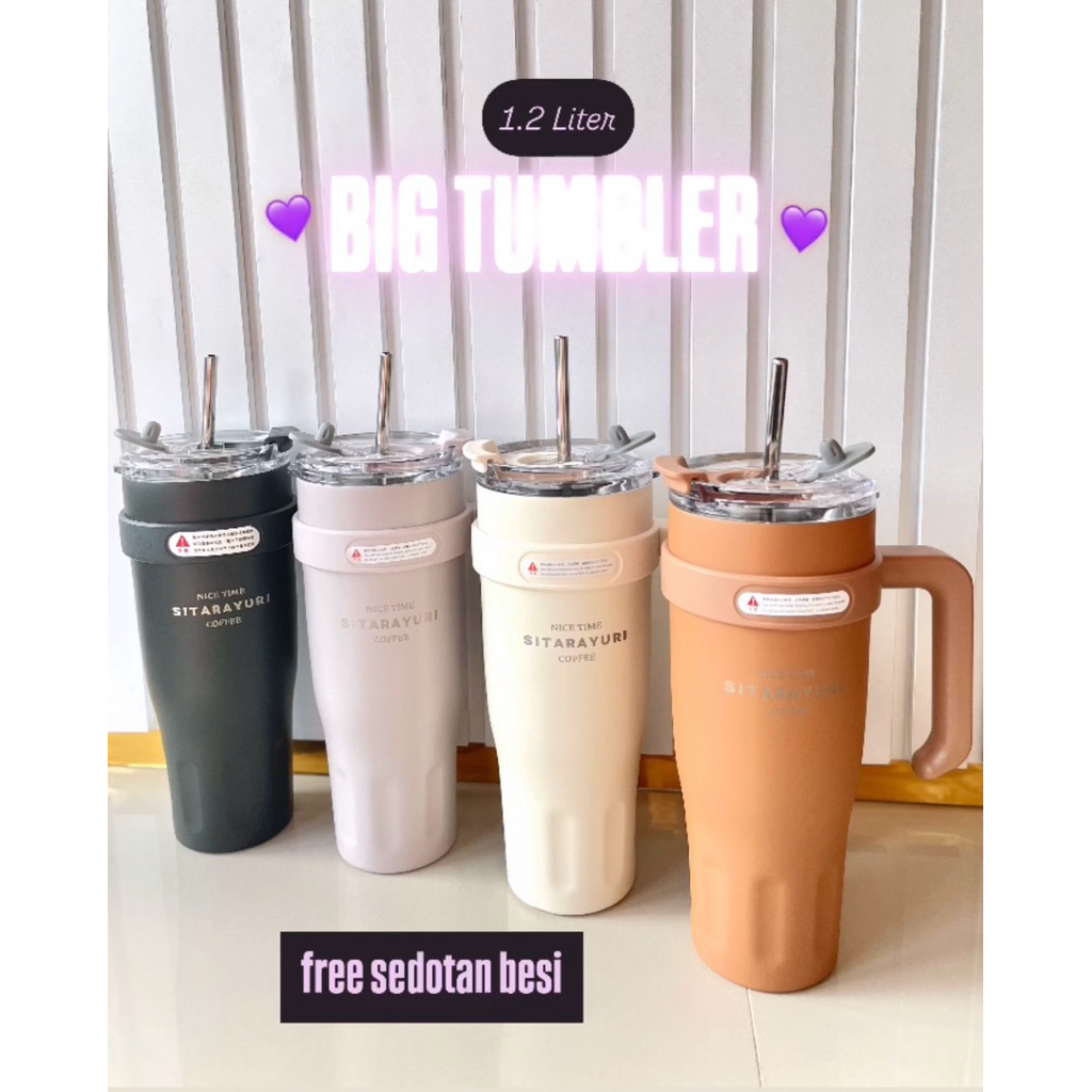Tumbler AW zf007 vacuum insulated stainless steel mug tumbler 1.2L stainless stenlis