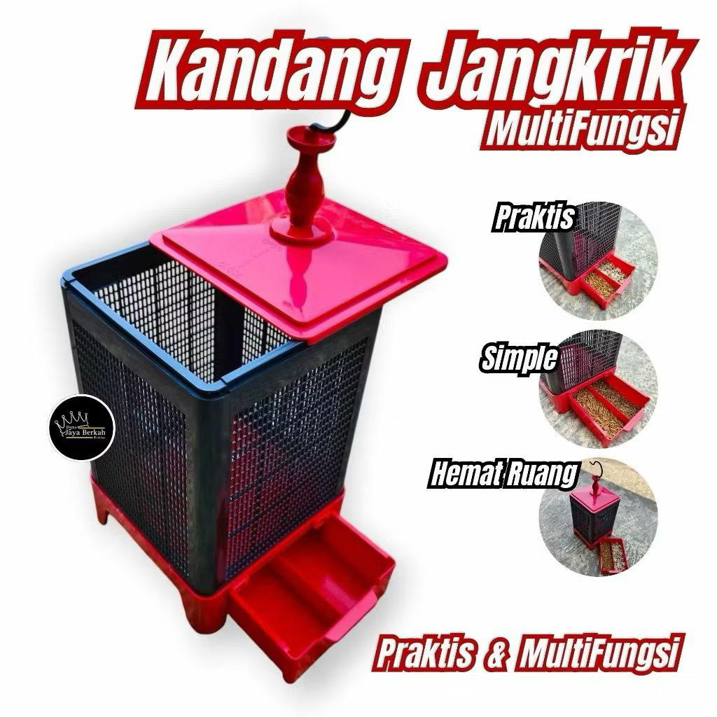 KANDANG JANGKRIK & ULAT MERK ASENA KANDANG KECIL UNTUK JANGKRIK BISA GANTUNG TAHAN SERANGGA KECIL