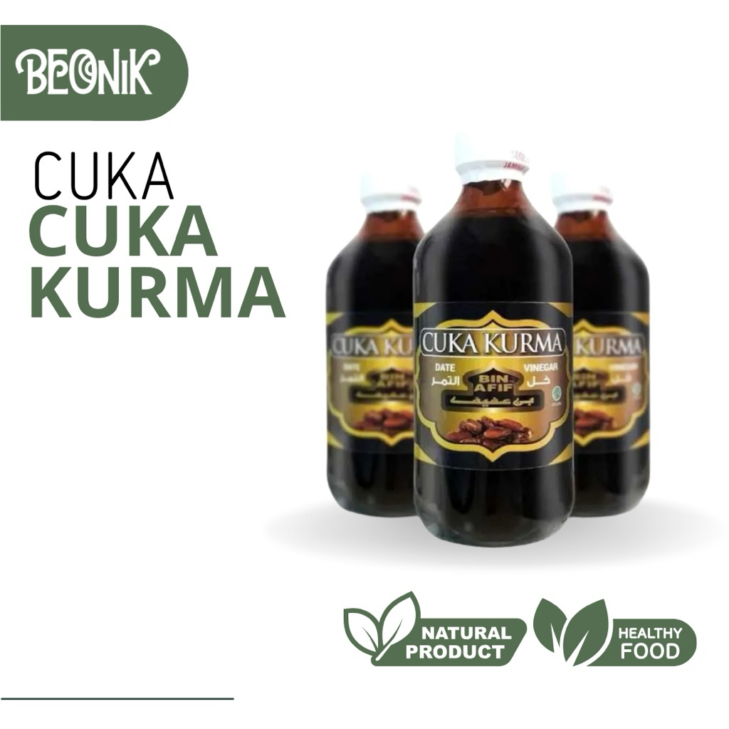 

Cuka Kurma Bin Afif 310 ML