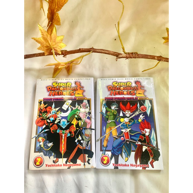 komik : dragon ball super /super dragon ball heroes 2/ super dragon ball heroes 3