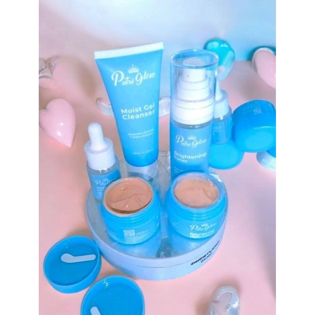 Paket Premium Putri Glow / Skincare / Cream Putri Glow