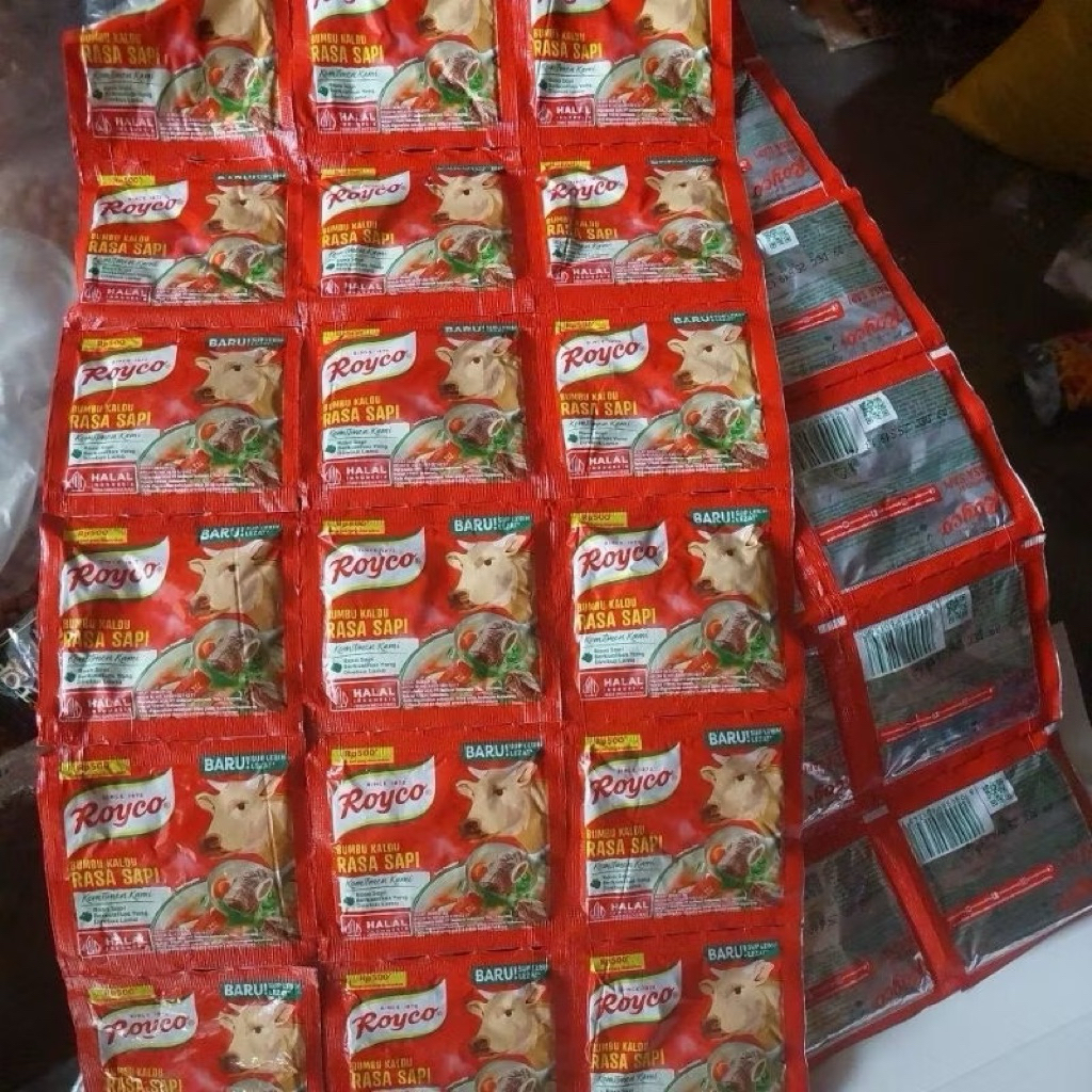 

Paket Hemat 36 Pcs Royco Bumbu Kaldu Penyedap Rasa Ayam Dan Sapi Royco Kaldu Ayam Dan Sapi 8gram Royco 3 Renceng MSG
