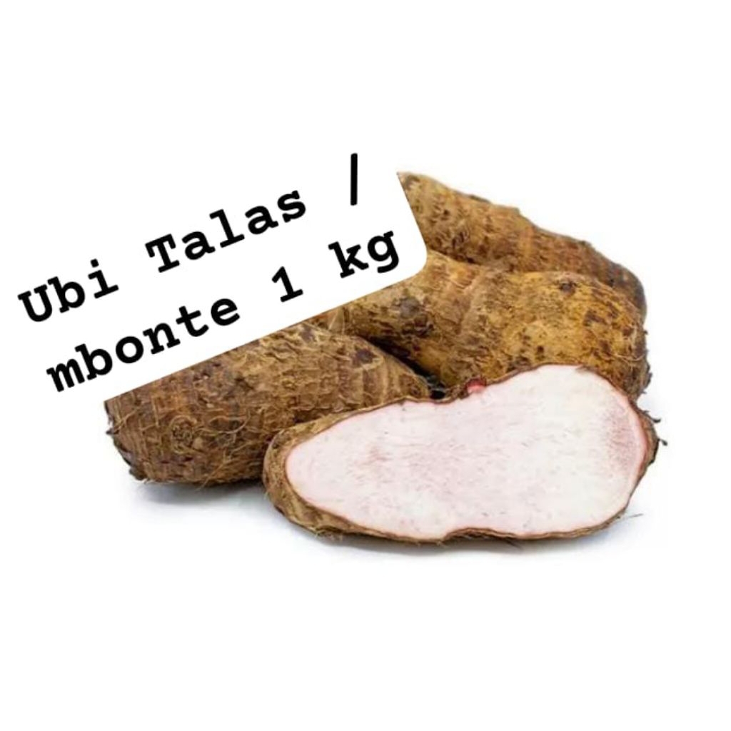 

ubi talas/mbonte 1kg