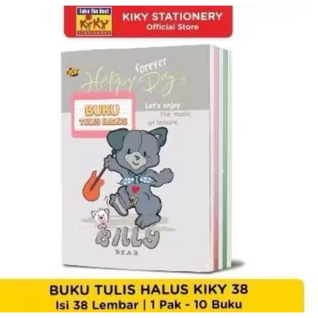

Buku Tulis Halus Kasar KIKY 38 Lembar ( Harga : 1 Buku )
