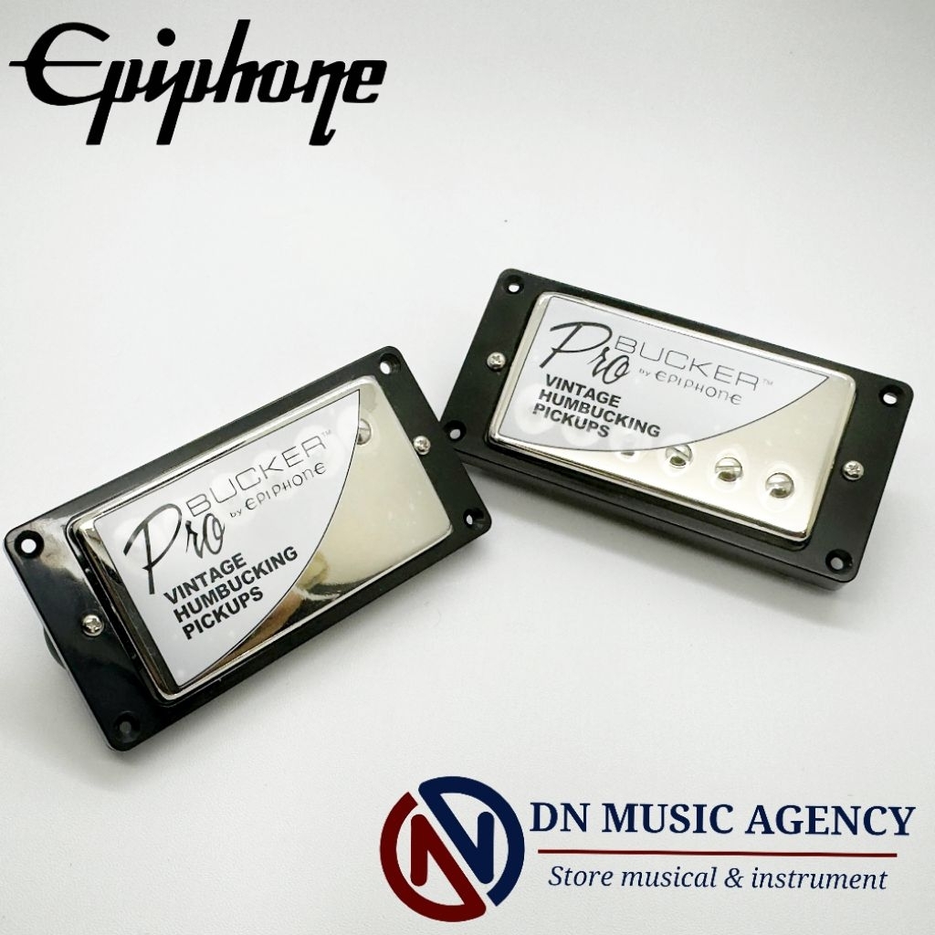 pickup epiphone pro bucker TM2/3 gitar pickup original vintage humbucker pickup plus wiring set wire