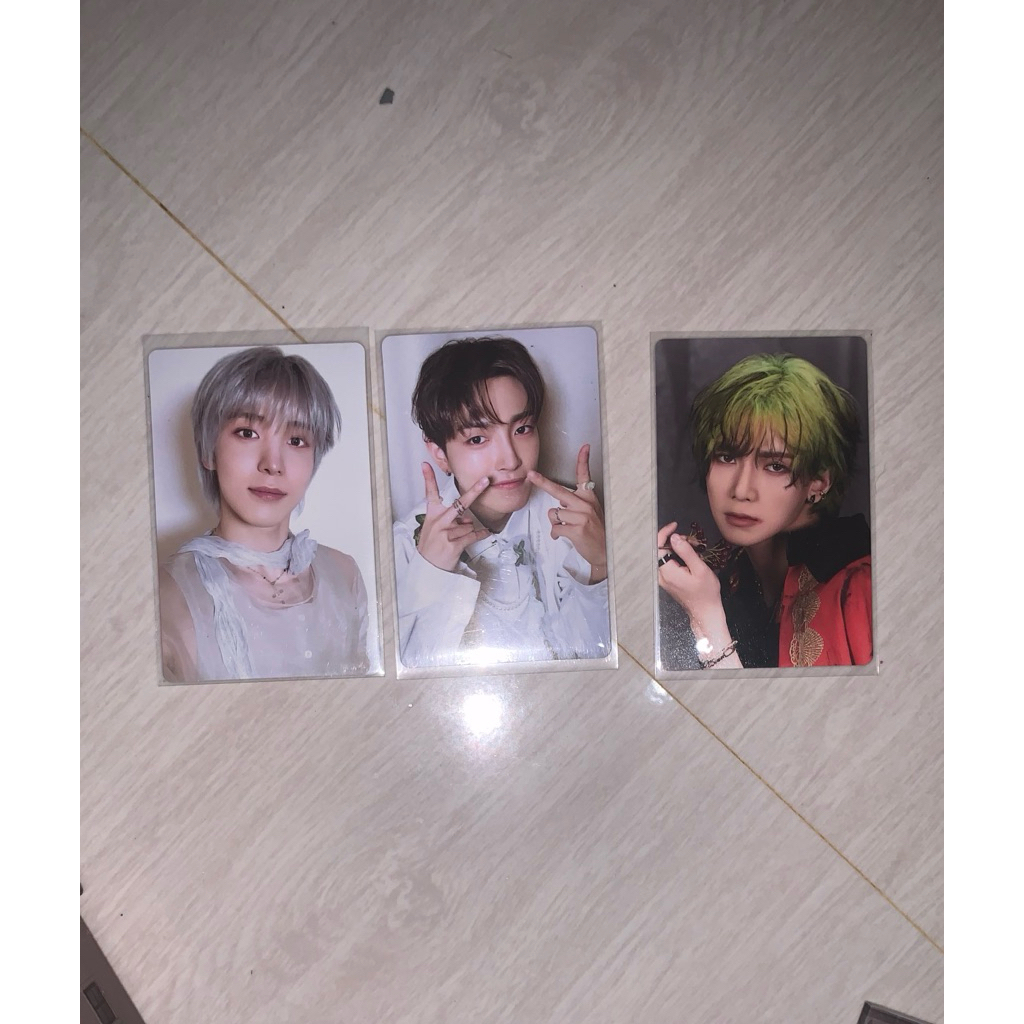 Ateez pc/ photocard ateez/ yunho hongjoong yeosang/ ateez golden hour