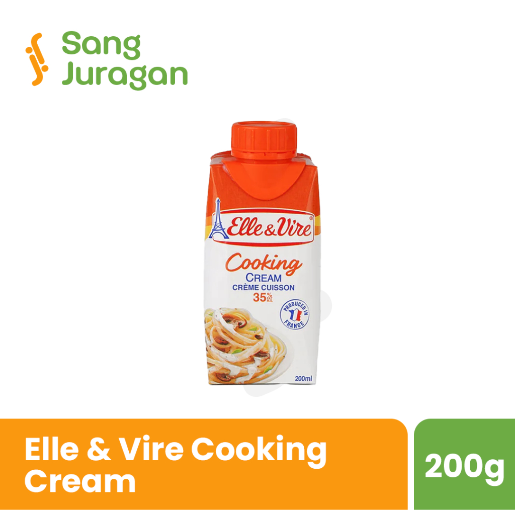 

200ml elle vire cooking cream / creme cuisson