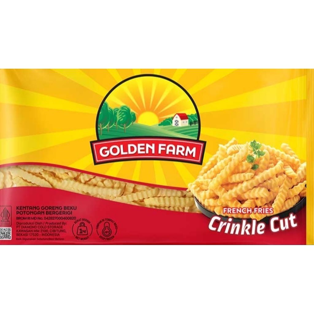 

Goldenfarm Crinkle cut 1kg