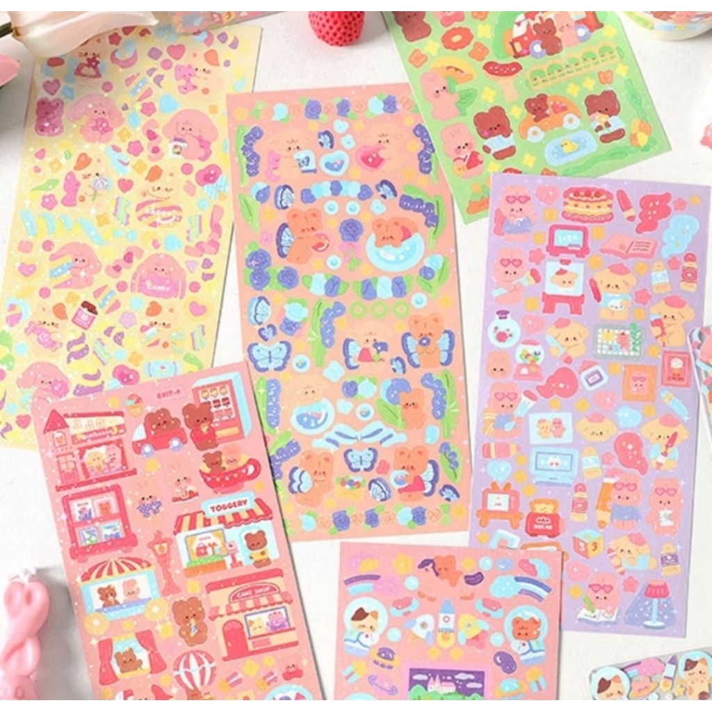 

Stiker warterproof random