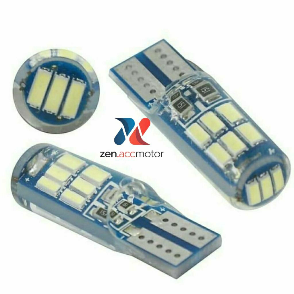 Lampu senja T10 lampu variasi motor Nmax Aerox Vixion Mio Freego Dll