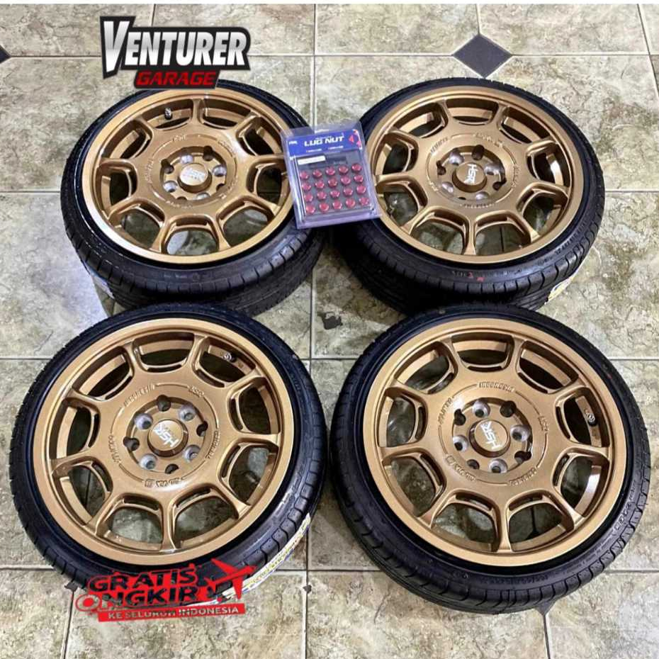 paket velg plus ban ring 15 hsr jelimpo mobil avanza, agya, calya, sigra, brio, yaris dll