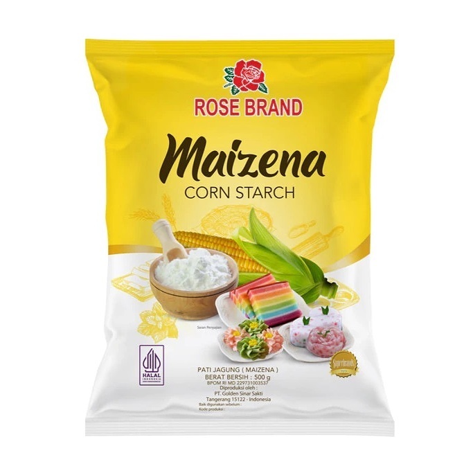 

500g / rose brand / maizena corn starch
