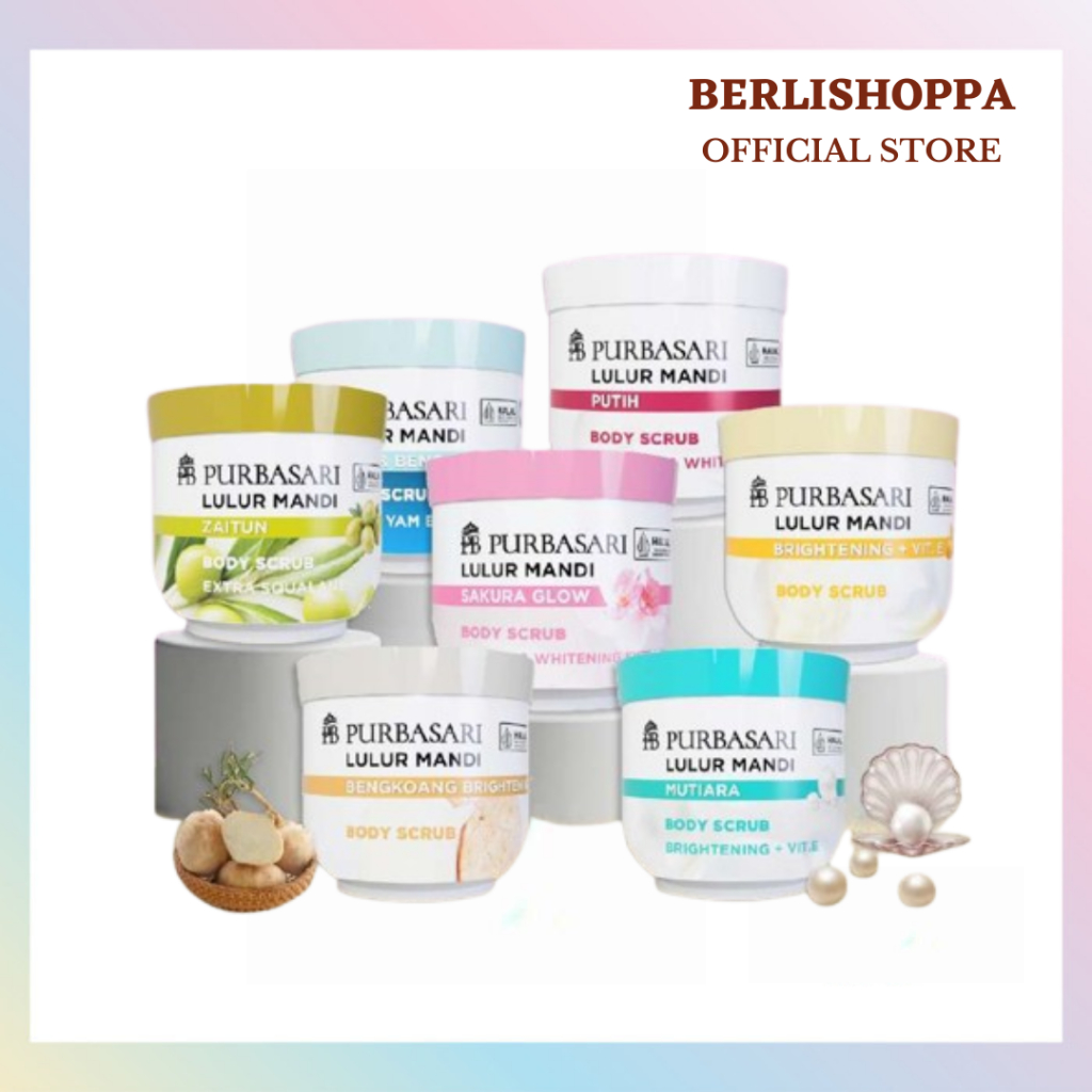 Purbasari Lulur Mandi Body Scrub 200 ml