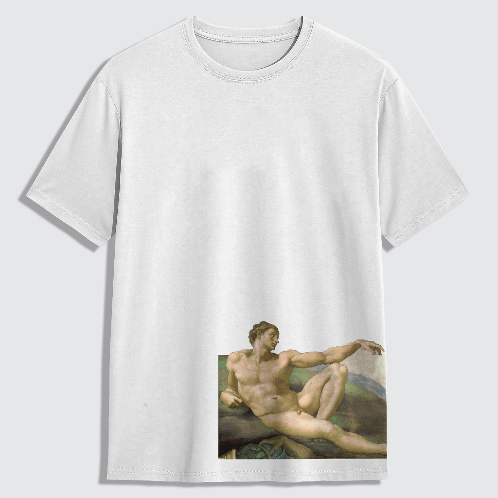 Kaos Couple "The Creation of Adam"