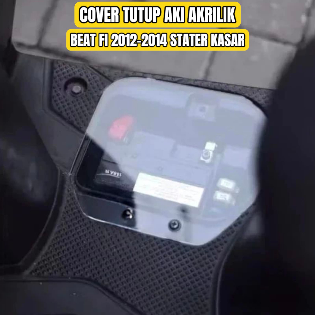 MIKA TUTUP AKI AKRILIK BEAT FI 2013 STATER KASAR COVER AKI TRANSPARAN BEAT FI 2013 STATER KASAR