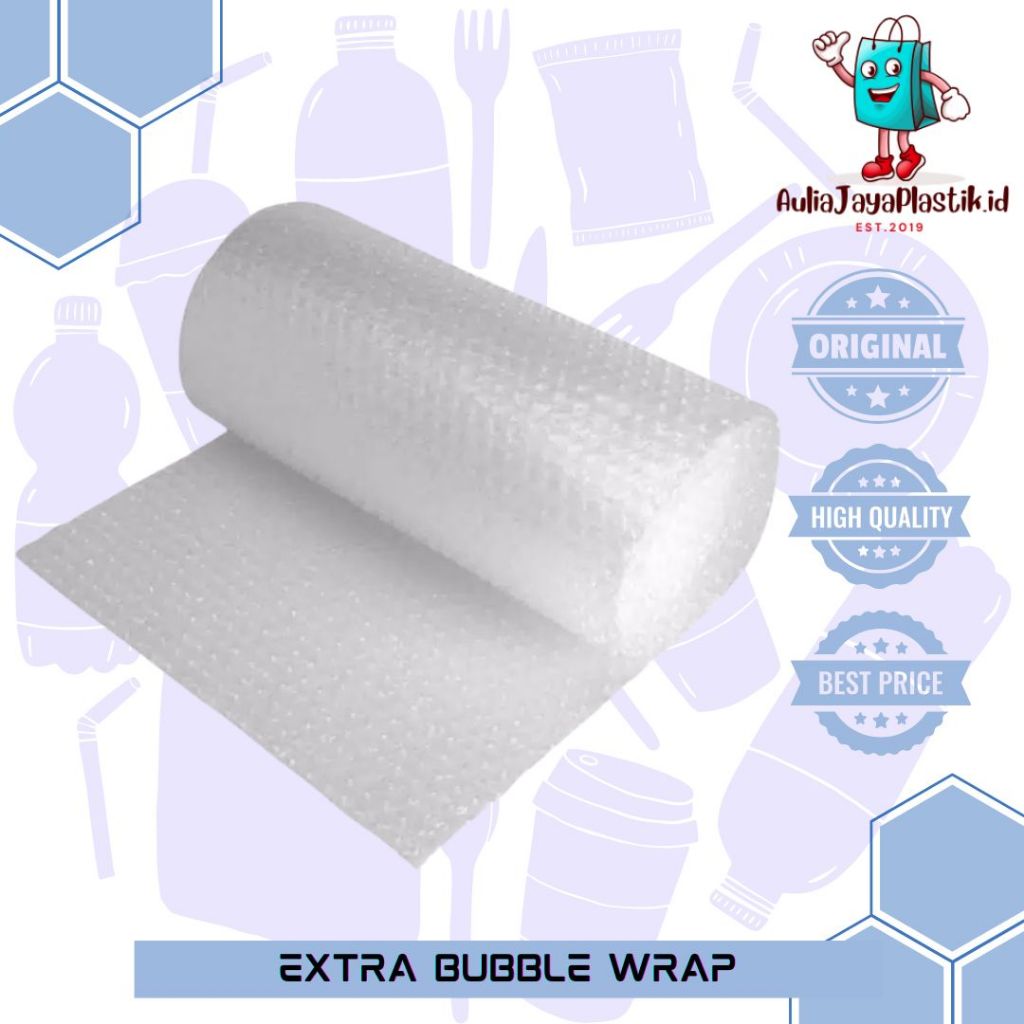 

EXTRA BUBBLE WRAP / Tambahan Packing Bubble Supaya Paket Anda Aman