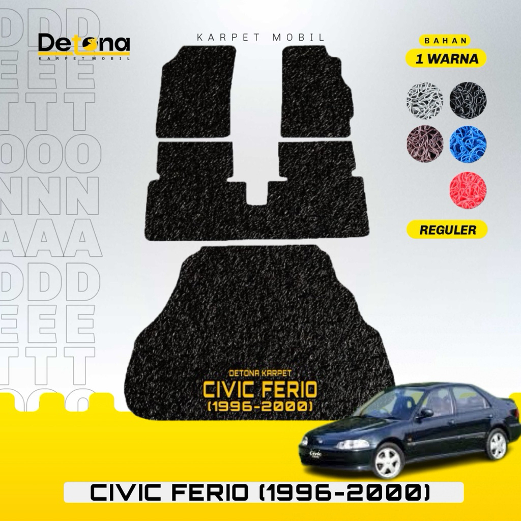 Karpet Mobil Mie Honda CIVIC FERIO 1996-2000 / Karpet Mie Mobil Honda CIVIC FERIO 1996-2000