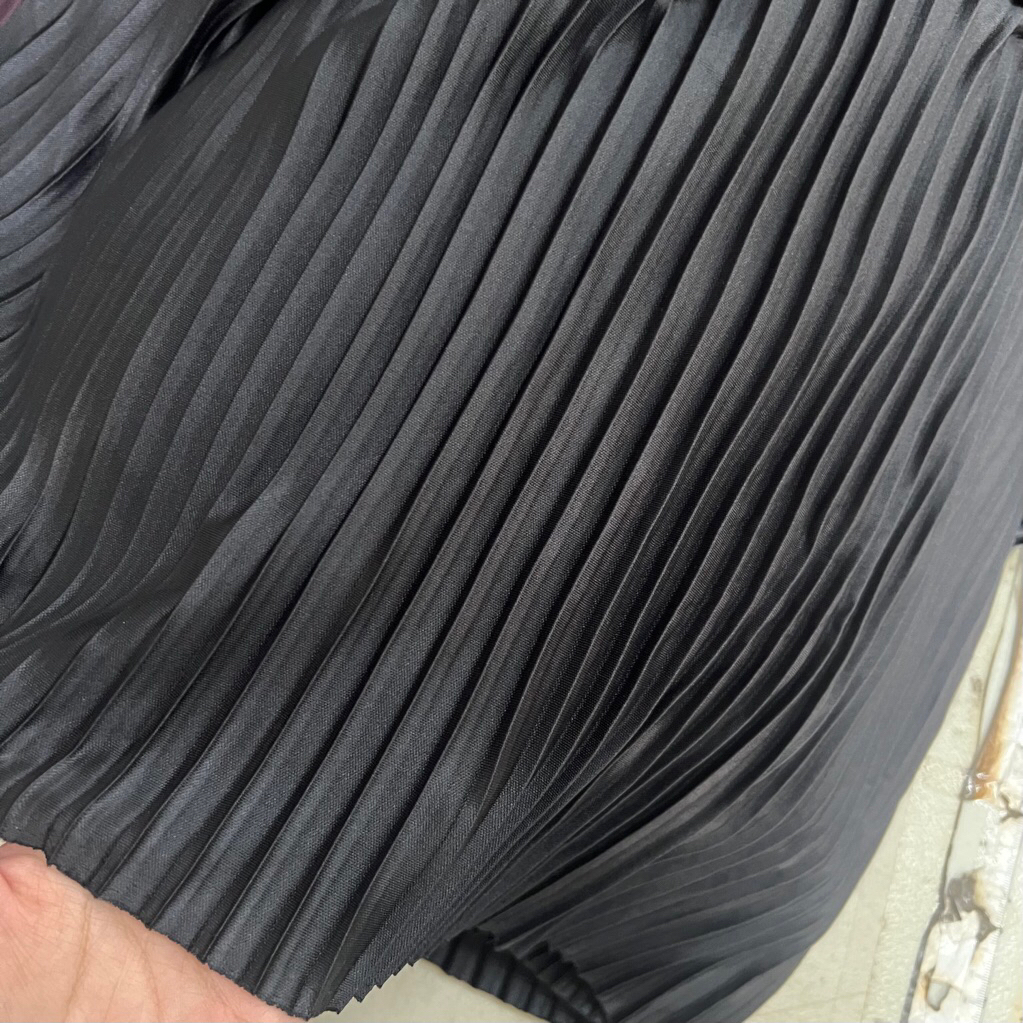 1/2 kg Hyget Pleats CENTI kain plisket pleats fabric nistextile